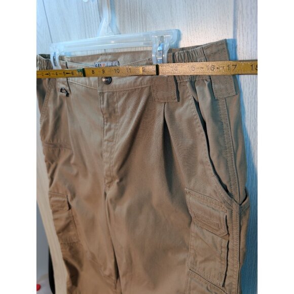 5.11 511 Tactical Series Pants Men's 36x34 Style 74273 Tan Beige Ripstop - Picture 8 of 9